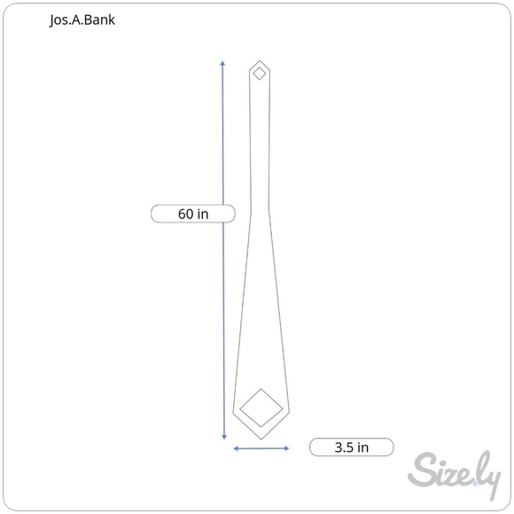 Jos. A. Bank Mens 100% Silk Tie Handmade - Picture 2 of 7